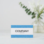 Carte De Visite Centre Band  - Blue Plasma Tex (Debout devant)