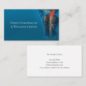 Carte De Visite Centre Chiropractic & Wellness (Devant / Derrière)
