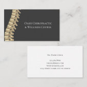 Carte De Visite Centre de chiropratique et de bien-être (Devant / Derrière)