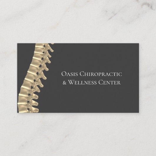 Carte De Visite Centre de chiropratique et de bien-être (Devant)