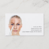 Carte De Visite Centre de chirurgie et de rajeunissement en plasti (Dos)