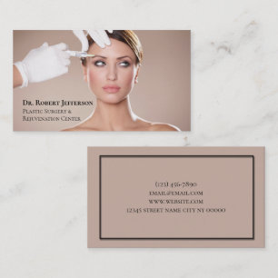 Carte De Visite Centre de chirurgie et de rajeunissement en plasti
