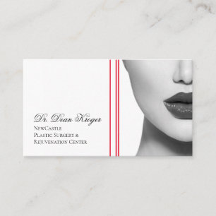 Carte De Visite Centre de Chirurgie Plastique Moderne et de Rajeun