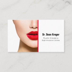 Carte De Visite Centre de Chirurgie Plastique Moderne et de Rajeun