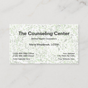 Carte De Visite Centre de consultation en santé mentale