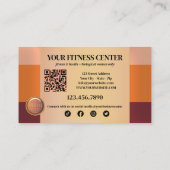 Carte De Visite Centre de fitness réservé aux femmes (Dos)