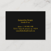 Carte De Visite Centre de méditation Lamppost (Dos)