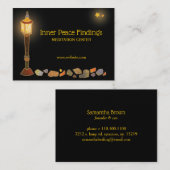 Carte De Visite Centre de méditation Lamppost (Devant / Derrière)