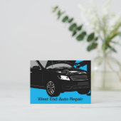 Carte De Visite Centre de réparation automobile (Debout devant)