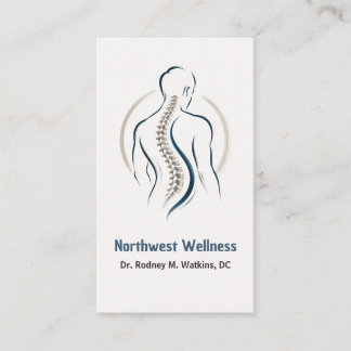Carte De Visite Centre de santé chiropratique professionnel