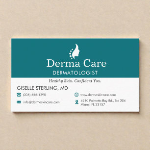 Carte De Visite Centre de soins de la peau Dermatologue