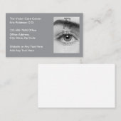 Carte De Visite Centre de vision pour les médecins soignants (Devant / Derrière)