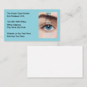 Carte De Visite Centre de vision pour les médecins soignants (Devant / Derrière)