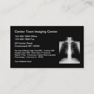 Carte De Visite Centre d'imagerie de radiologie médicale