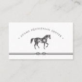 Carte De Visite Centre équestre | Tableaux | Instructeur de pilota (Devant)
