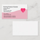 Carte De Visite Centre médical de clinique de Cancer (Devant / Derrière)