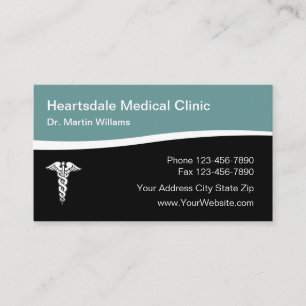 Carte De Visite Centre médical moderne Caducée