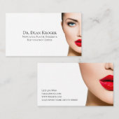 Carte De Visite Centre moderne de chirurgie et de rajeunissement e (Devant / Derrière)