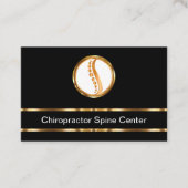 Carte De Visite Centre Spine Chiropractor Classé (Devant)