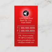 Carte De Visite Centre Taekwondo (Dos)