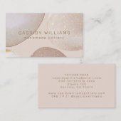 Carte De Visite Céramique artisanale Potter Potterie (Devant / Derrière)