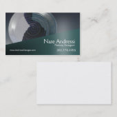 Carte De Visite "Céramique du concepteur I de poterie" - (Devant / Derrière)