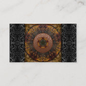 Carte De Visite Cercle celtique de noeud de chute (Dos)