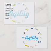 Carte De Visite Cercle d'agilité (Devant / Derrière)