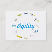 Carte De Visite Cercle d'agilité (Dos)