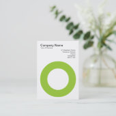 Carte De Visite Cercle de retenue - Martian Green (Debout devant)