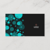 Carte De Visite Cercle élégant et moderne (Dos)