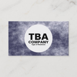 Carte De Visite Cercle - Fumée