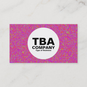 Carte De Visite Cercle - Impressionniste