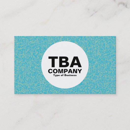 Carte De Visite Cercle - Impressionniste (Devant)