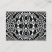 Carte De Visite cercle noir et blanc (Dos)