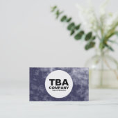 Carte De Visite Cercle - Smokey 02 (Debout devant)