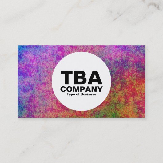 Carte De Visite Cercle - Sous la mer (Devant)