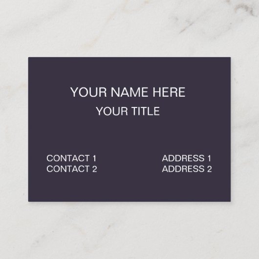 Carte De Visite Cercles Abstraits colorés (Dos)