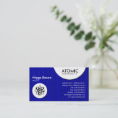 Carte De Visite Cercles atomiques - Draperie 05 (Debout devant)