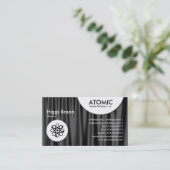 Carte De Visite Cercles atomiques - Draperie 07 (Debout devant)