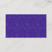 Carte De Visite Cercles atomiques - Indigo Denim (Dos)