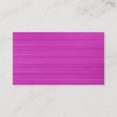 Carte De Visite Cercles atomiques - Magenta brossé Texture (Dos)