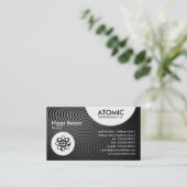 Carte De Visite Cercles atomiques - Pool électrique 01 (Debout devant)