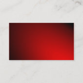 Carte De Visite Cercles atomiques - Spotlit - Rouge (Dos)