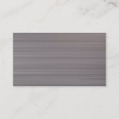 Carte De Visite Cercles atomiques - texture balayée en métal II (Dos)