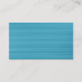 Carte De Visite Cercles atomiques - Texture brossée bleu clair (Dos)