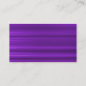 Carte De Visite Cercles atomiques - Texture brossée violette (Dos)