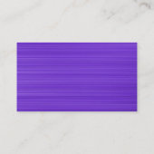 Carte De Visite Cercles atomiques - Texture brossée violette (Dos)