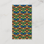 Carte De Visite Cercles et géométrique (Dos)