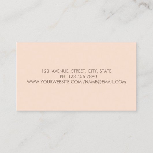 Carte De Visite Cercles Or Élégant moderne Parties scintillant Yog (Dos)